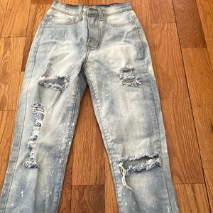 Fashion nova skinny high-waist jeans